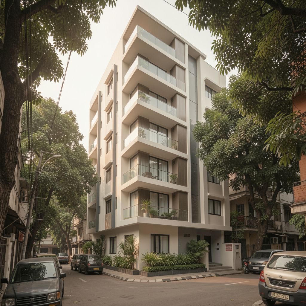 A beautifully lit residential property